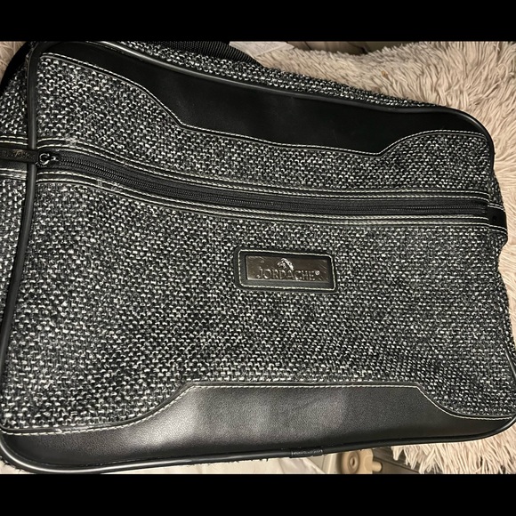Vintage Jordache Tweed Weekender Bag - Picture 3 of 5